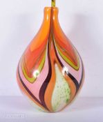 A heavy 1960's Murano glass vase 30cm