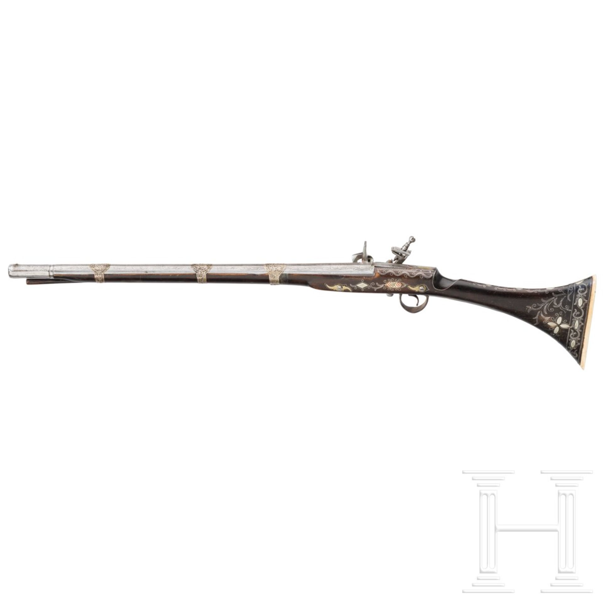 Miquelet-Karabiner (Moukhala), Marokko, 19. Jhdt. - Bild 2 aus 5