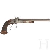 Ein Paar Perkussionspistolen, Lüttich, um 1840