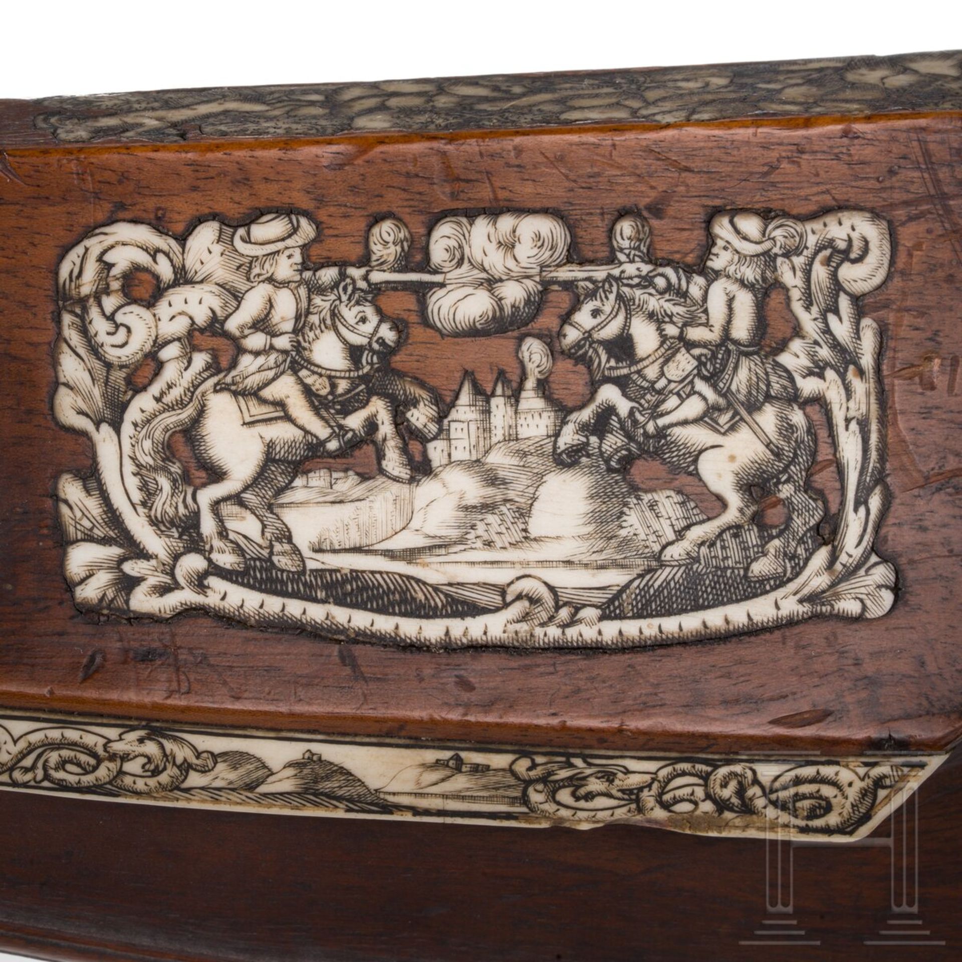Kulissenschnepper, Halle, datiert 1718 - Bild 4 aus 8