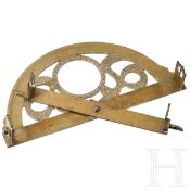 Graphometer, deutsch oder französisch, 18. Jhdt.