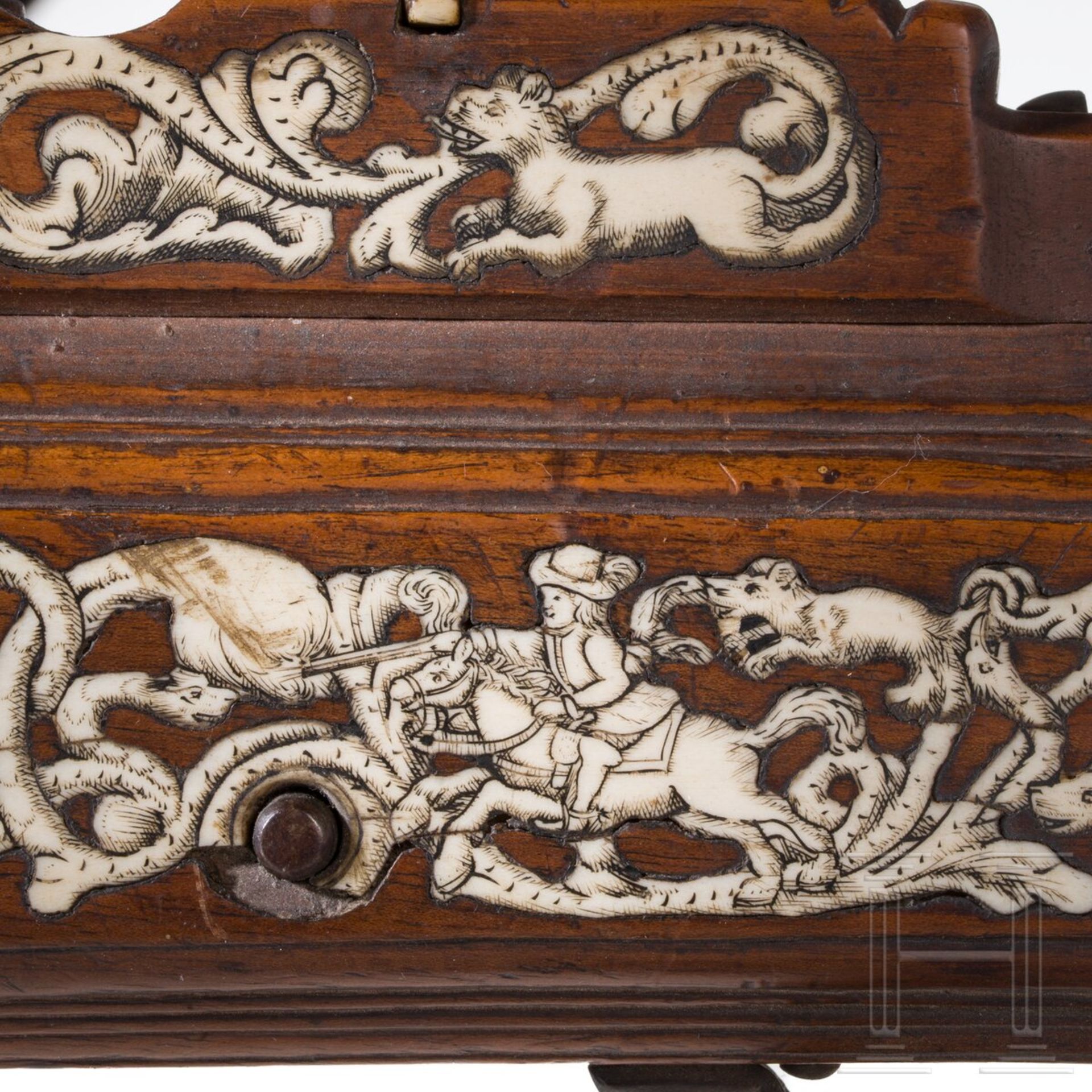 Kulissenschnepper, Halle, datiert 1718 - Bild 5 aus 8