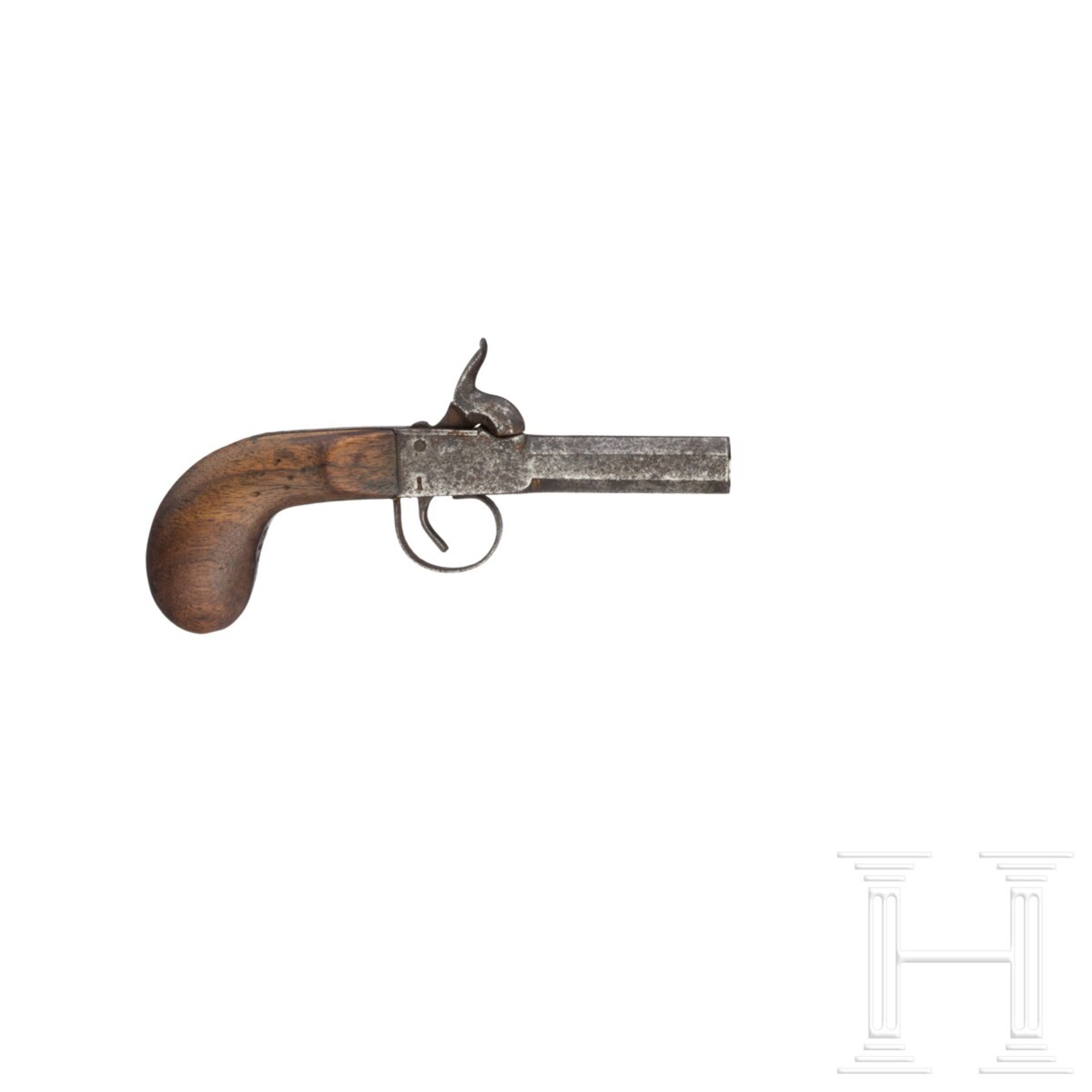 Drei Perkussionsterzerole, deutsch, um 1840 - Bild 5 aus 8