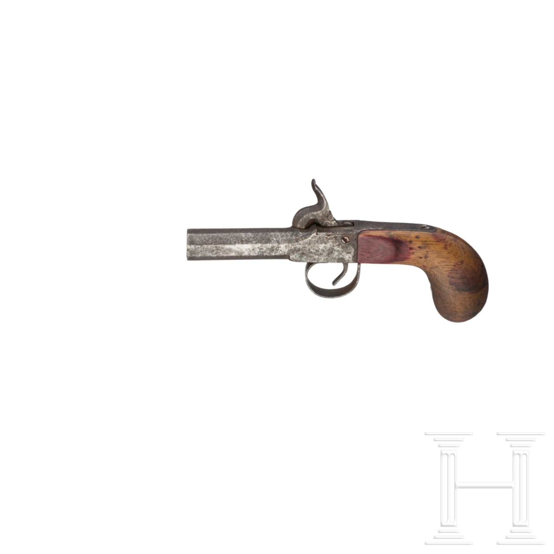 Drei Perkussionsterzerole, deutsch, um 1840 - Bild 6 aus 8