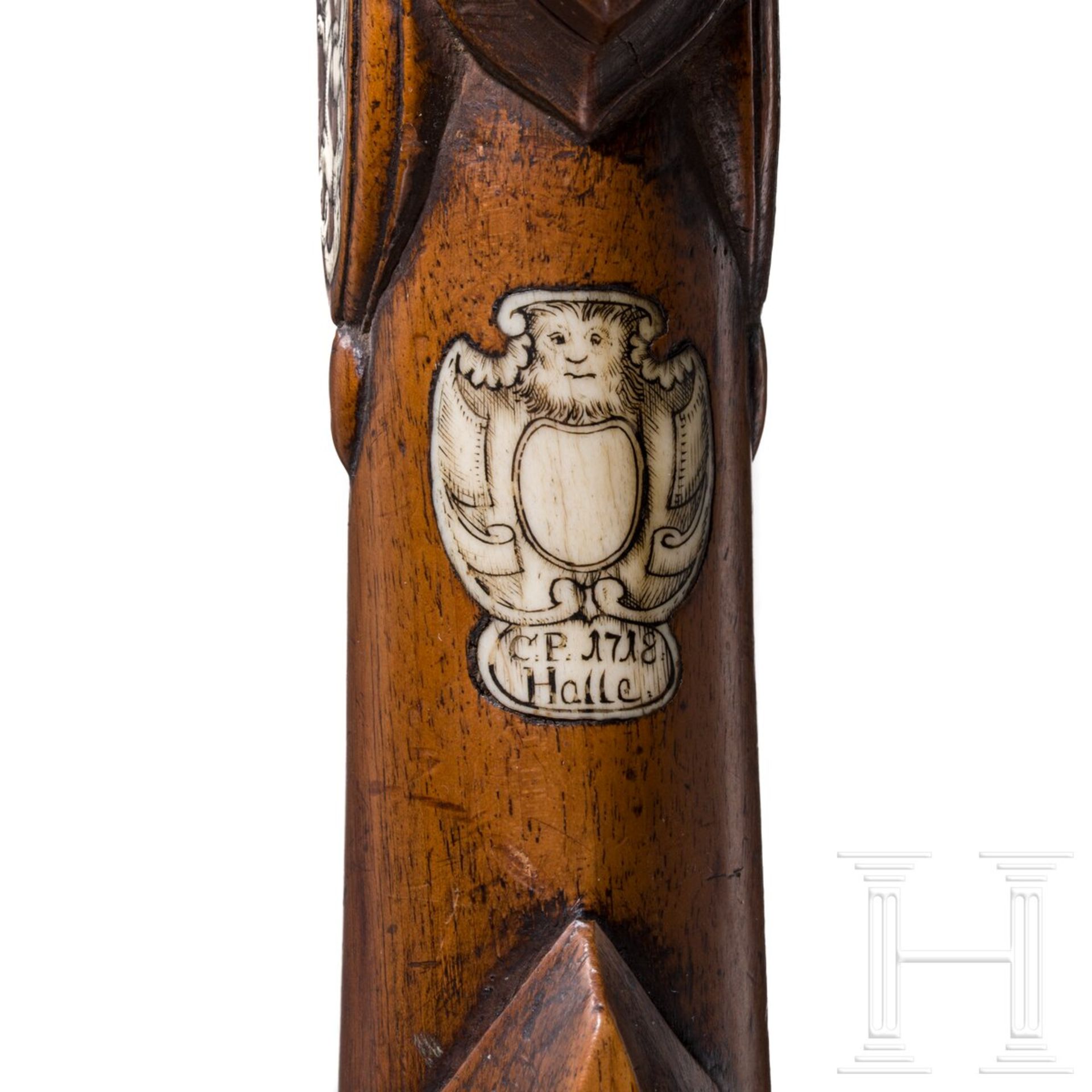 Kulissenschnepper, Halle, datiert 1718 - Bild 7 aus 8
