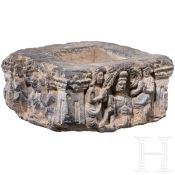 Architekturelement (Kapitell), Pakistan, Großraum Gandhara, wohl 3. - 5. Jhdt.