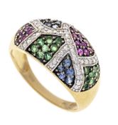 Harry Ivens Multicolor Pavé-Ring