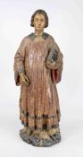 Heiligenfigur des 18. Jh., große
