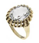 Aquamarin-Ring GG 333/000 mit ein