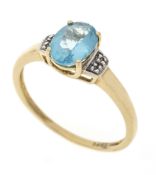 Apatit-Diamant-Ring GG/WG 585/000