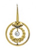 Diamant-Anhänger um 1900 GG/WG 58