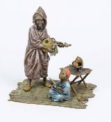 Wiener Bronze um 1900, auf einem