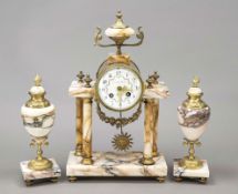 3- teilige Uhrengarnitur, Frankre