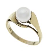 Akoyaperlen-Ring GG 333/000 mit e