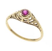 Synth. Rubin-Ring GG 585/000 unge