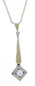 Brillant Mittelteil-Collier GG/WG 5