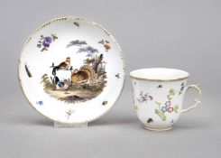 Tasse mit UT, Meissen, Mitte 18. Jh