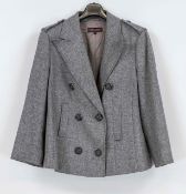 Escada, graue Übergangsjacke mit