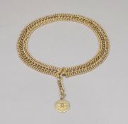 Chanel, Vintage Kettegürtel mit L