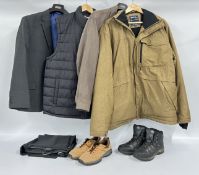 GENTS CLOTHING TO INCLUDE MOUNTAIN WAREHOUSE PERFORMANCE JACKET SIZE XL,