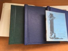 STAMPS: COMMONWEALTH COLLECTION IN THREE VOLUMES AND ON LEAVES, KG6 AND EARLY QE2, SHORT SETS,