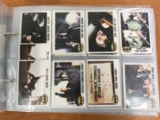 CIGARETTE CARDS: ALBUM OF VARIOUS CIG / TRADE WITH TOPPS BATMAN (70), COPE 'DICKEN'S GALLERY' (6),