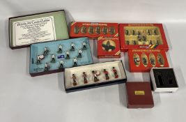 7 BOXED BRITAIN'S TOYS TO INCLUDE BRITISH REGIMENTS METAL FIGURE.