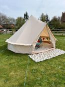 A BOUTIQUE BELL TENT.