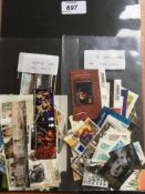 STAMPS: GB DECIMAL MINT COMMEMS, ALL USABLE FOR POSTAGE, FACE APPROX £200.