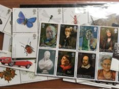 STAMPS: GB DECIMAL MINT FIRST CLASS X 100, ALL USABLE FOR POSTAGE, FACE £170.