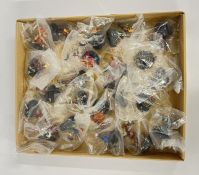 A TRAY CONTAINING APPROXIMATELY 22 BLIZZARD ENTERTAINMENT WORLD OF WARCRAFT FIGURES.