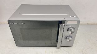 RUSSELL HOBBS INVERTER MICROWAVE - SOLD AS SEEN.