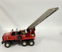 A LARGE SCALE UNBOXED MOGUL FIRE ENGINE BY MECCANO.