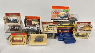 A TRAY OF MINT AND BOXED MODELS BY VARIOUS MAKERS.