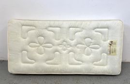 A SLUMBER DREAM HANDCRAFTED BRITTANY SINGLE MATTRESS.