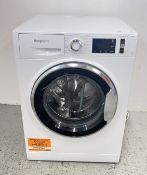 HOTPOINT 8KG 'INVERTER MOTOR' WASHING MACHINE - SOLD AS SEEN.
