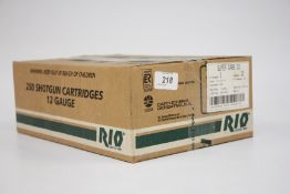 250 RIO SUPER GAME 12 BORE 32gm, 5 SHOT CARTRIDGES.