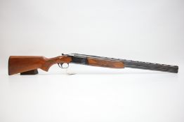 VALMET 12 GAUGE OVER AND UNDER SHOTGUN, 2¾ INCH CHAMBERS, 25¾ INCH FIXED CHOKE EJECTOR BARRELS,