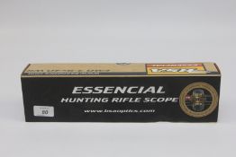 BSA ESSENTIAL EMD 3-9X40 WR RIFLE SCOPE (BOXED AND SEALED).
