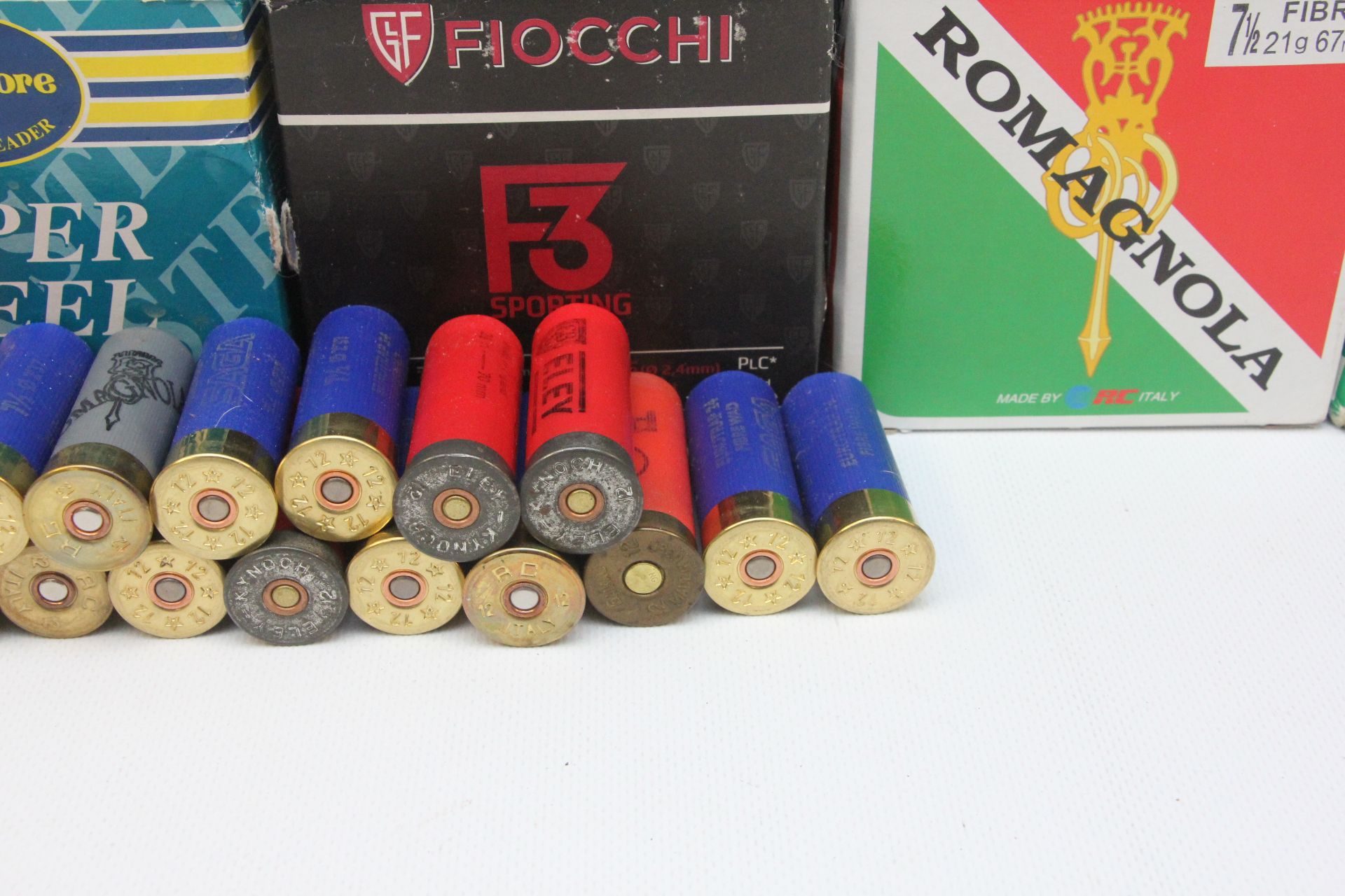 APPROX 300 12 GAUGE CARTRIDGES TO INCLUDE SAGA EURO TRAP 28 GRAM 7.5 SHOT + QUANTITY LOOSE. - Image 8 of 14