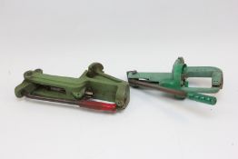 REDDING AND RCBS SINGLE STAGE PRESS.