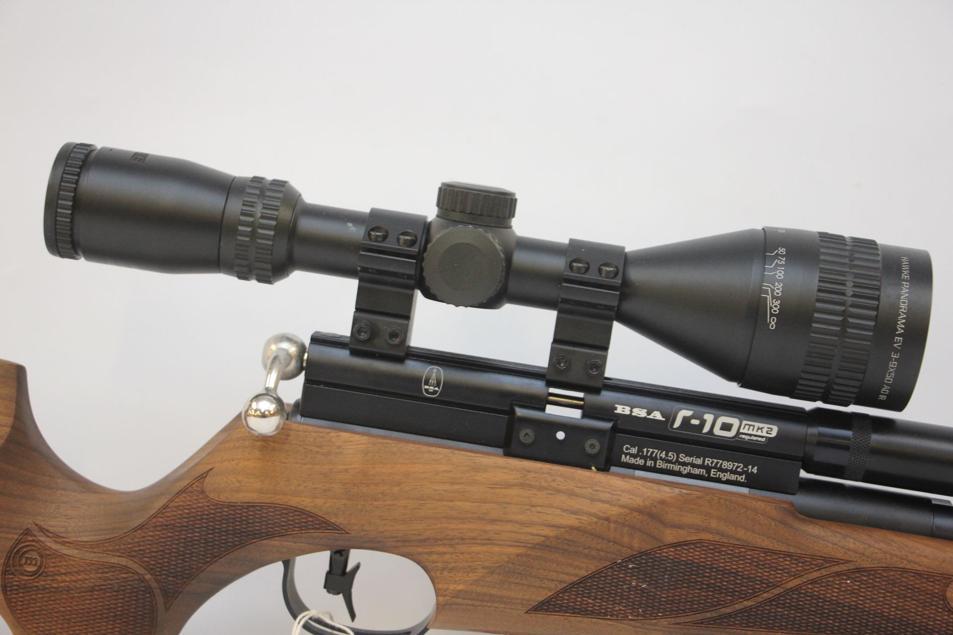 BSA R10 MK2 PCP MULTI SHOT AIR RIFLE .177 COMPLETE WITH MAGAZINE ...
