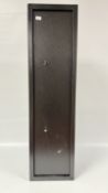 STEEL 6 GUN SECURITY CABINET.