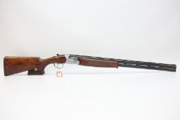 BERETTA 12 BORE OVER AND UNDER SHOTGUN, MULTI CHOKE EJECTOR BARRELS,