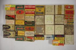 2319 X ROUNDS OF COLLECTORS AMMUNITION TO INCLUDE WINCHESTER, CANADIAN INDUSTRIES, ELEY, ICI,