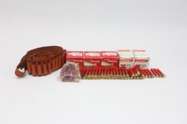 .410 GAUGE CARTRIDGES 170+ TO INCLUDE ELEY AND WINCHESTER LONG RANGE PLUS CARTRIDGE BELT.