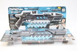 TWO AS NEW PHANTUM BARNETT 3 SHOT TOY CROSSBOW.
