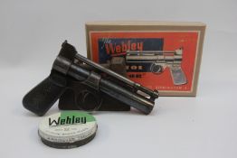 WEBLEY & SCOTT JUNIOR VINTAGE AIR PISTOL .