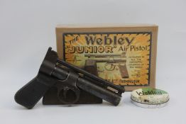 WEBLEY & SCOTT JUNIOR VINTAGE AIR PISTOL .