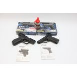 WALTHER CP99 COMPACT Co2 BB .177 CALIBRE PISTOL (HANDGRIP COVER A/F) AND WALTHER MODEL PPK/S .